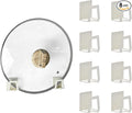 Pot Lid Holders Organizer Wall-Mounted Hook Rack Holder Organizers Inside by Unknown
