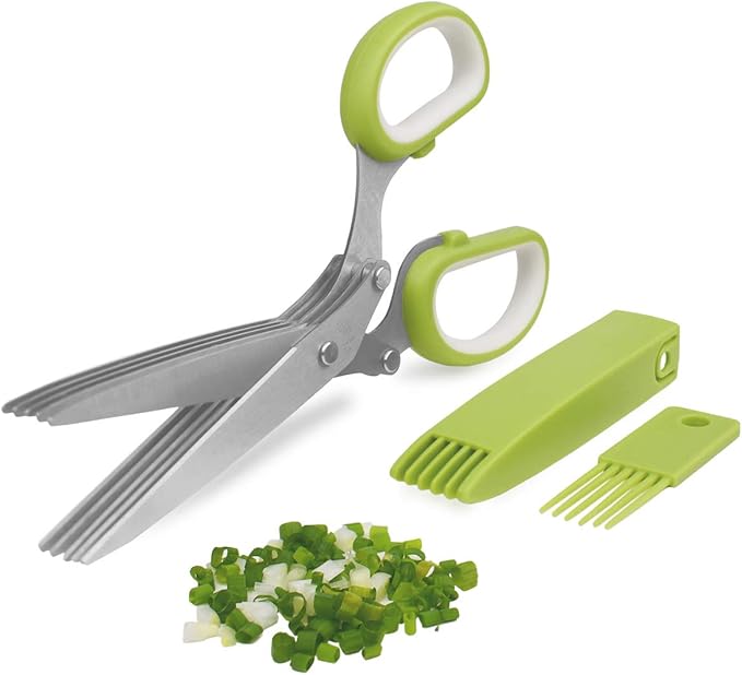 5-Blade Herb Cutter Scissors by TTSAM