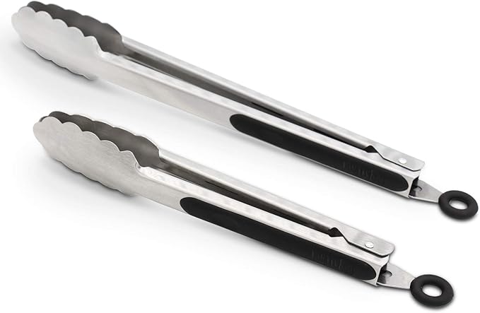 304 Stainless Steel Kitchen Cooking Tongs by ALLWIN-HOUSEWARE