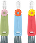 Wanme 3 in 1 Cup Lid Gap Cleaning Brush Set, Cup Lid Gap Cleaner, Home Kitchen by Wanme