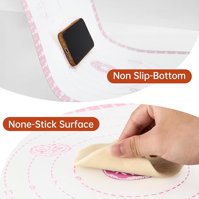 Non Slip Silicone Pastry Mat - Image 7