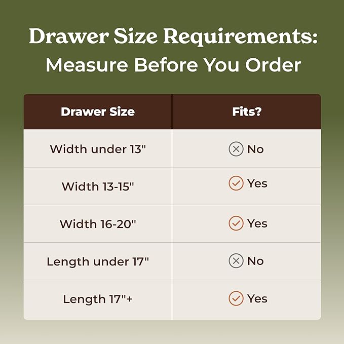 SMIRLY Silverware Drawer Organizer – Bamboo Kitchen Drawer Organizer, - Image 5