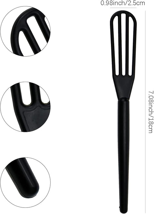 10 PCS Plastic Hair Coloring Mixer, Hair Color Whisks Dye Cream Mixer, Tint - Image 2