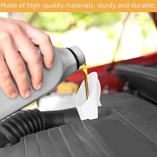 2 Pcs Fuel Funnels for Automotive, Capless Fuel Funnel Compatible - Image 6