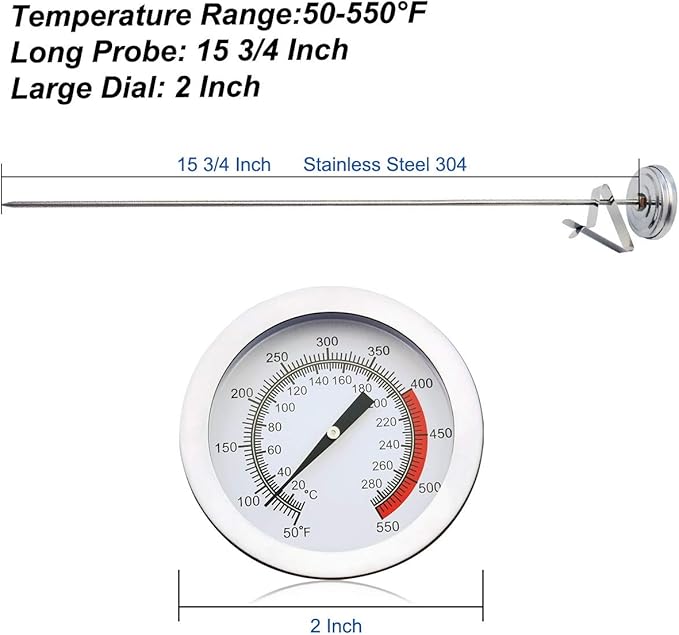 Efeng 15“ turkey fryer thermometer - Image 2