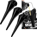 3-Pack Long-Neck Oil Funnels, Gas & Transmission Fluid by Cartisen