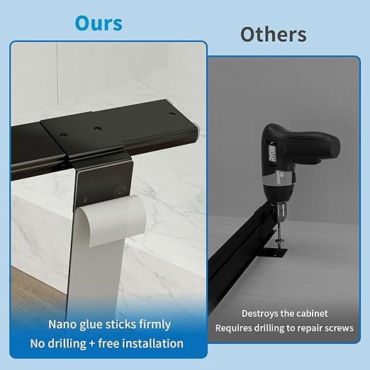 Adjustable Under Cabinet Trash Can Organizer - Image 3