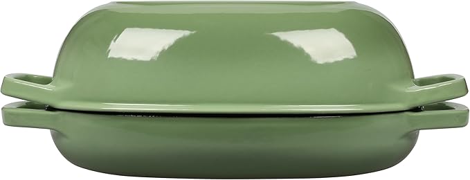 EDGING CASTING Enameled Cast Iron Oval Dutch Oven Pot - Image 8
