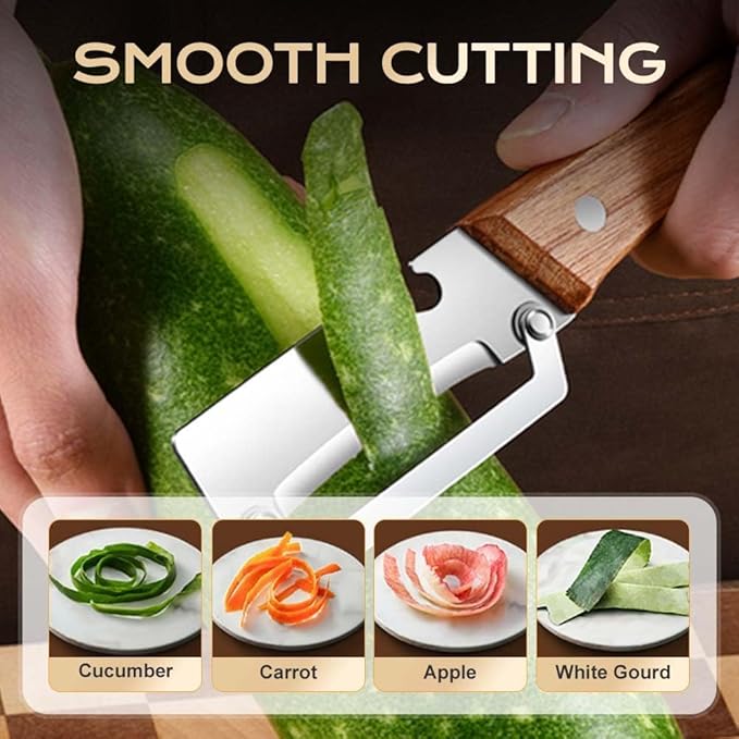 2pcs Stainless Steel Vegetable Peeler - Image 6