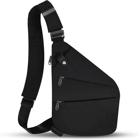 Anti Theft Crossbody Bag,Anti Theft Travel Bag for Women Men,Sling Crossbody Bag for Travel, Sport, Work