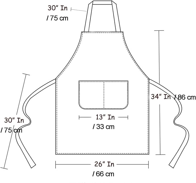 Art Aprons for Painting Pottery Ceramics, Mens Women Kitchen Cooking Aprons - Image 8