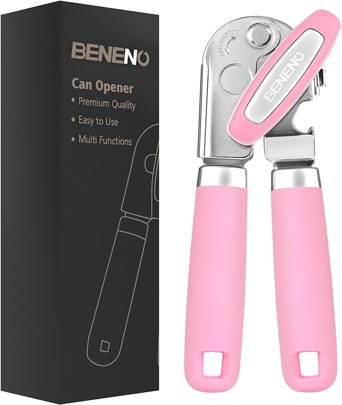 Beneno Heavy Duty Hand Can Opener Manual by Beneno