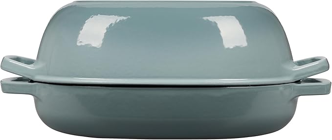 EDGING CASTING Enameled Cast Iron Oval Dutch Oven Pot - Image 6