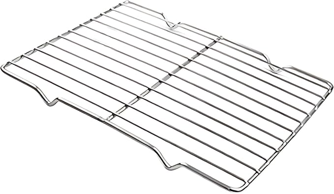 Grilling Rack Heavy Duty Wire Grate Oven Roasting Rack 5.3 x 8.75 inch by Turbokey