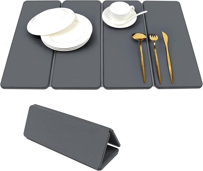Small Stone Drying Mats for Kitchen Counter, Quick Dry Stone Dish Drying Mat by Unknown