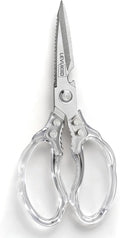 Kitchen Scissors, Transparent and Stylish Handle, Suitable by LEVUKIID