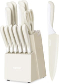 hecef 15 Pieces Kitchen Knife Set by hecef