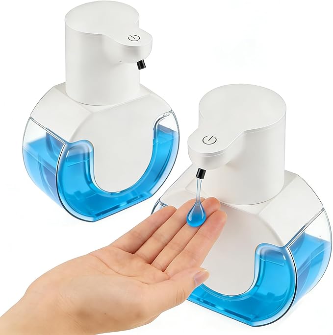 2Pack Automatic Soap Dispenser Touchless, Rechargeable Liquid Soap Dispenser by Unknown