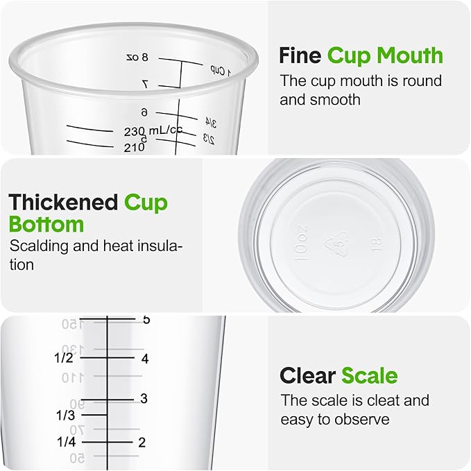 Yunsailing 400 Pack Disposable Measuring Cups - Image 3