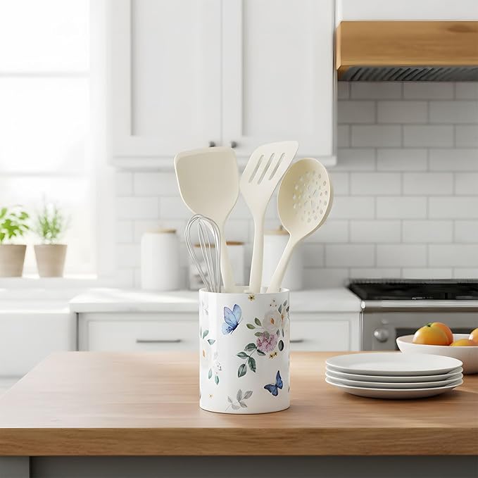 WILLBOND Butterfly Spring Kitchen Decor Acrylic Butterfly Kitchen Utensil - Image 4