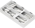 SpaceAid Bamboo Silverware Drawer Organizer by SpaceAid