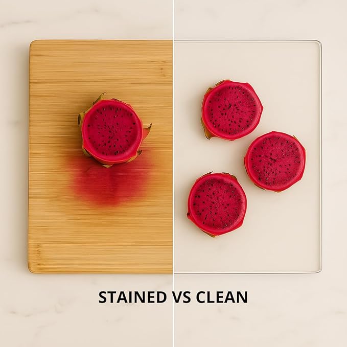 Acrylic Cutting Board with Counter Lip, Non-Slip Dough Mat - Image 3