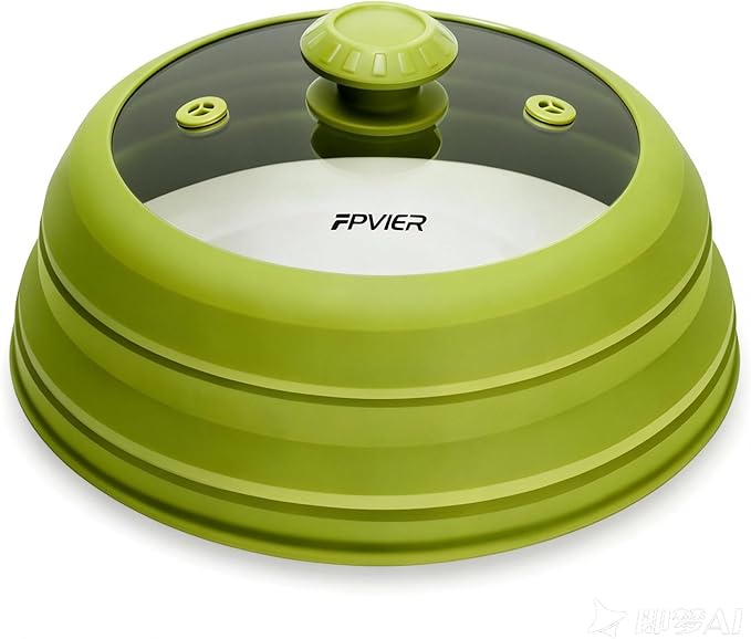 Microwave Splatter cover, Glass Microwave Cover by FPVIER