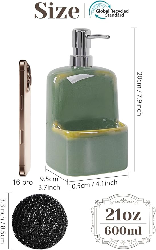 INGOFIN Kitchen Dish Soap Dispenser - Image 2