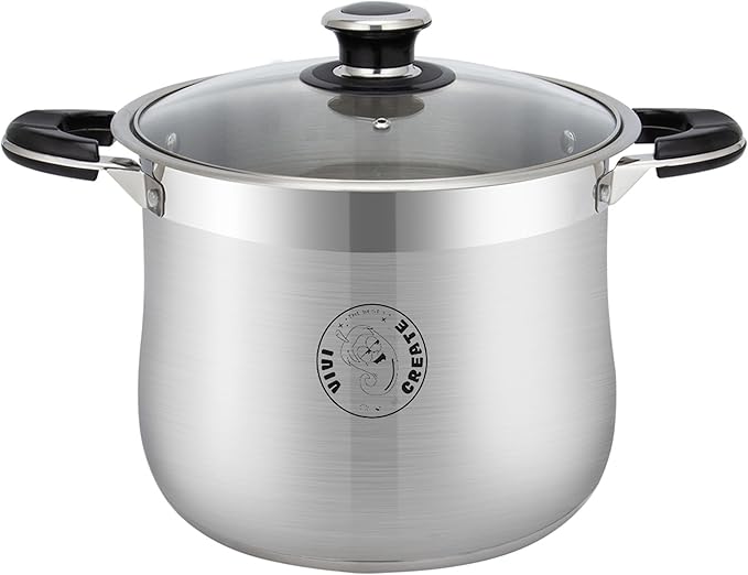 Vivicreate 9 Quart Stainless Steel Stock Pot by Vivicreate