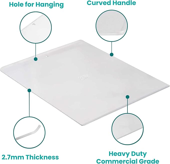Baker's Secret 2pcs Large Flat Cookie Sheet 18" x 14" Aluminum Flat Baking Sheet - Image 4