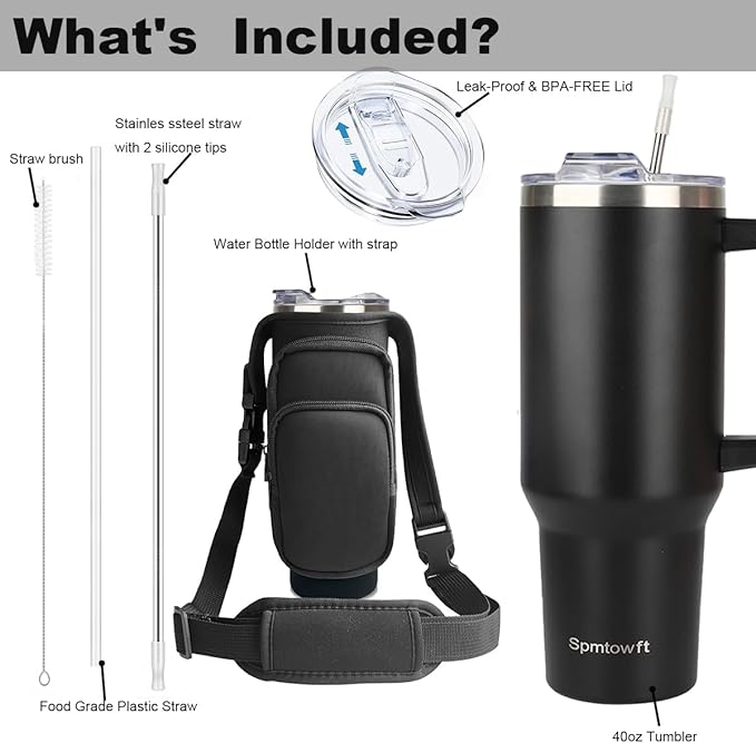 40oz Stainless Steel Double Vacuum Tumbler - Image 6