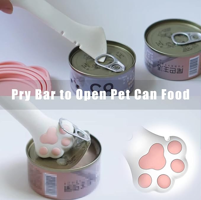 Meow&Woof Cat Food Can Lid and Spoon, BPA Free Cover - Image 3