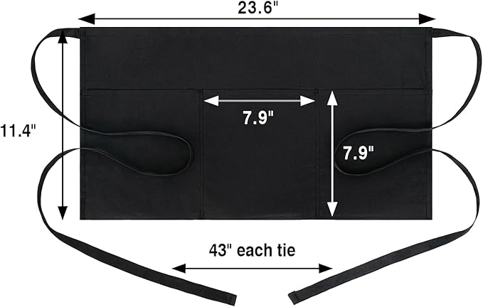 BOHARERS 4 Pack Waitress Apron - Image 6