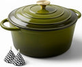 Miereirl 4.5 Quart Enameled Dutch Oven Pot by Miereirl