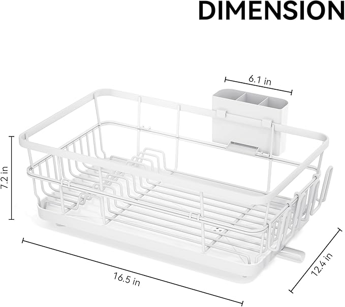 TOOLF Dish Drying Rack, Dish Racks - Image 8