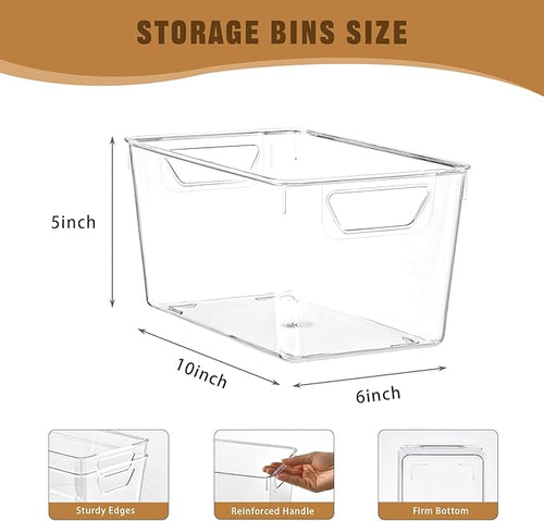 12 Pack Middle Organizers and Storage, Pantry Organization and Storage Bins - Image 2