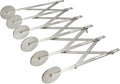 TrueCraftware- 6-Wheel Stainless Steel Adjustable Dough Divider- Pastry Cutter by Unknown
