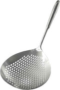 Stainless Steel Skimmer Slotted Spoon, Spider Strainer Ladle by Unknown