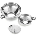 Delove Canning Funnel with Strainer by Delove