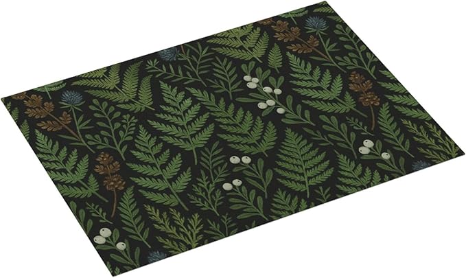 Black Sage Green Plant Dish Drying Mats - Image 2