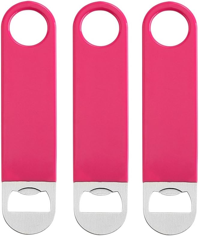 3 Pack 7" Heavy Duty Flat Bottle Opener by QLL
