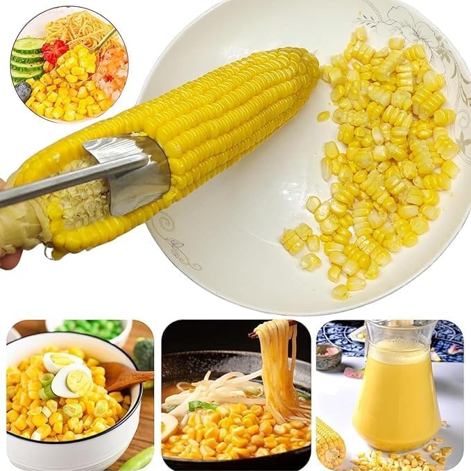 2 Packs Corn Peeler for Corn on the Cob, 2026 Upgraded Corn Stripper for Corn - Image 4