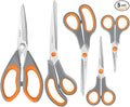 Asdirne Kitchen Scissors Set, Knife-Grade Stainless Steel, TPR Comfortable by Unknown