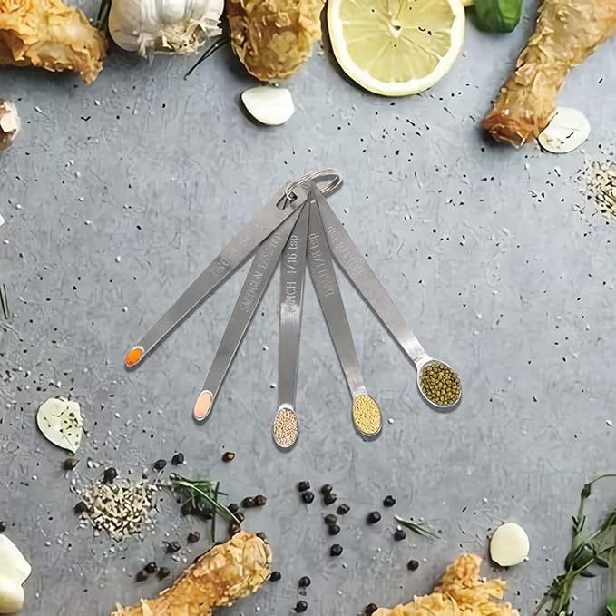 1PCS 1/64 Teaspoon Single Tiny Measuring Spoon, Small Individual Stainless - Image 6