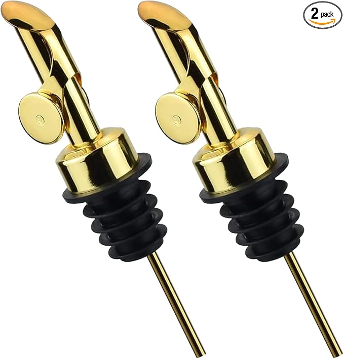 Pafusen 2 Pack Auto Flip Olive Oil Dispenser, Liquor Pour Spout, Oil Dispenser by Pafusen