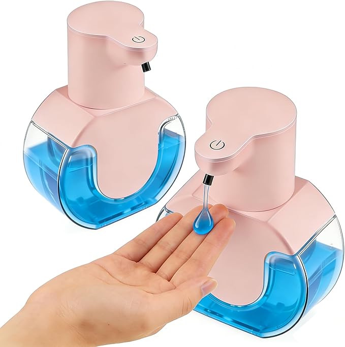 2Pack Automatic Soap Dispenser Touchless, Rechargeable Liquid Soap Dispenser by Unknown
