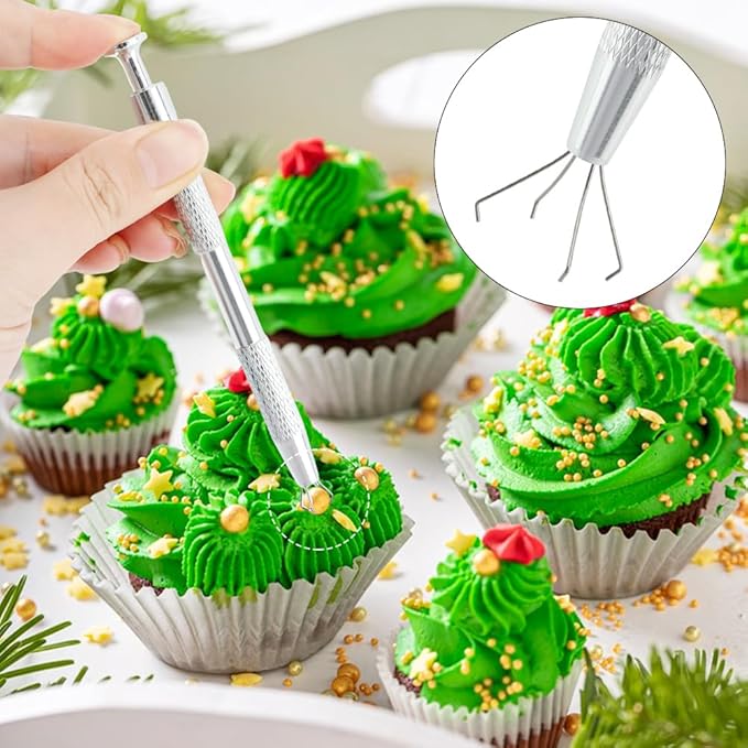 4 PCS Sprinkles Tools for Cake Decorating, Sprinkle Pen Pearl Grabber - Image 7
