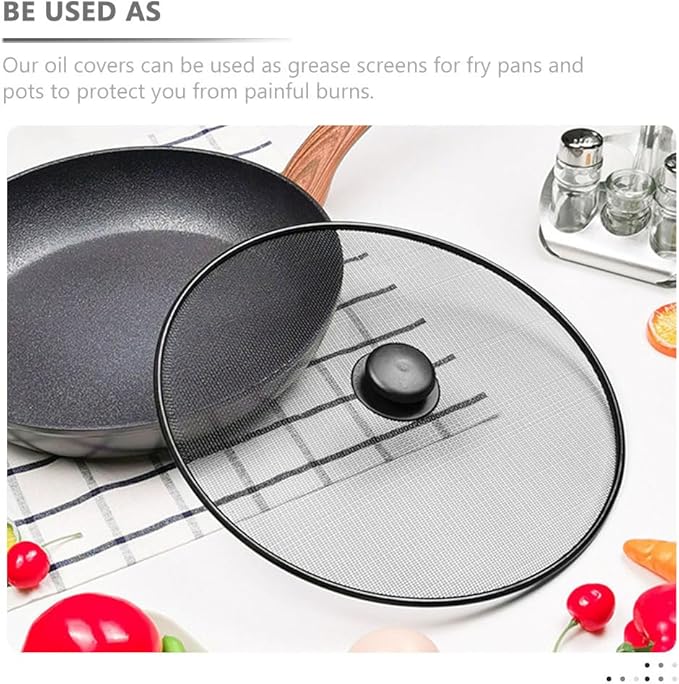 Amosfun 11.4 Inch Oil Splash Guard Splatter Screen - Image 3