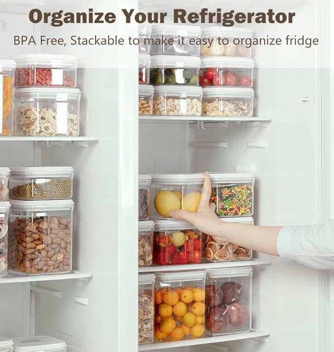 Melovom Large Pop Airtight Food Storage Containers Set - Image 7
