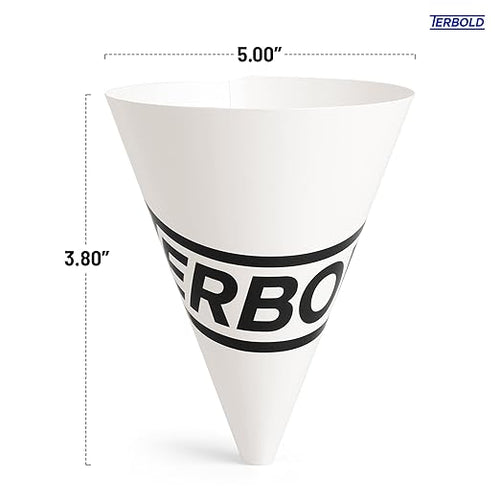 100pcs Disposable Paper Funnels - Image 2